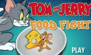 tom and jerry fight over food