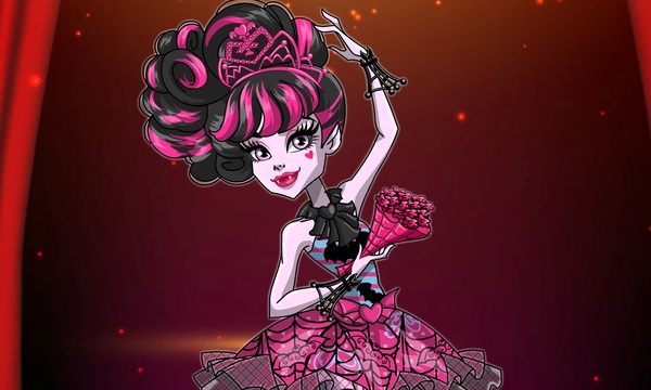 Ballerina Ghouls Draculaura Dress Up NuMuKi