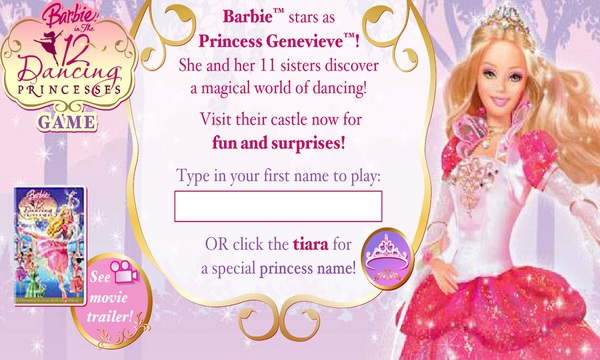 Barbie Online Games To Play Free - Barbie Movie Star Dress Up Game 