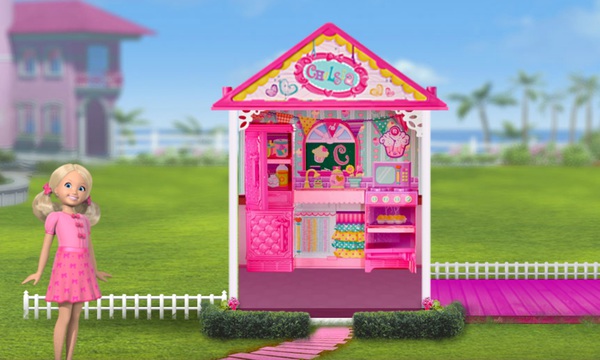 barbie doll beach house games