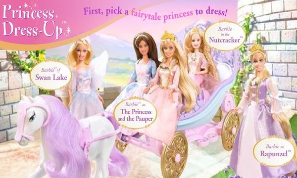 barbie princess dress up 3845