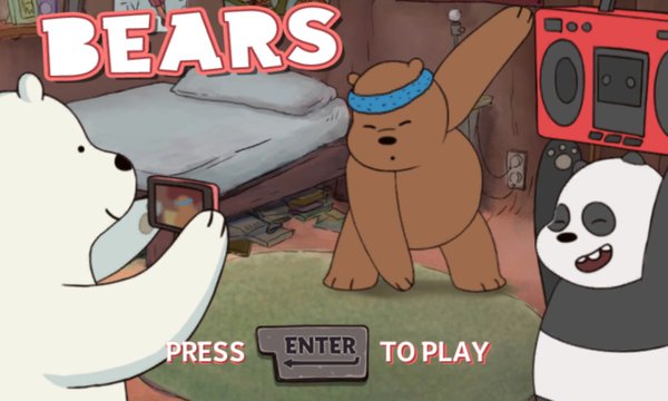 Boogie Bears, We Bare Bears Games