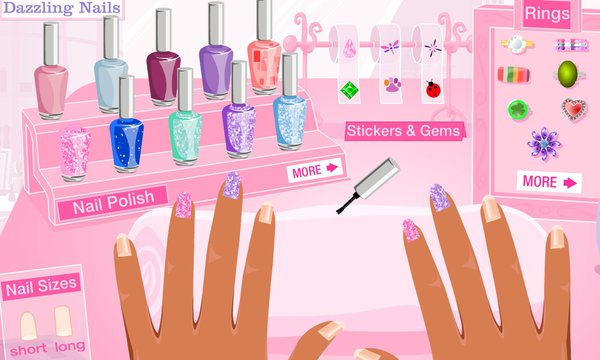Nail Polish Spa Salon Games For Kids | Android Only - YouTube