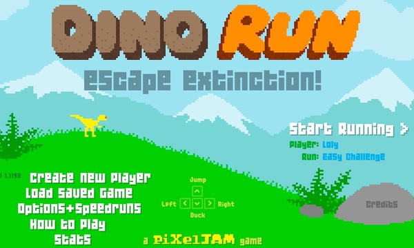 Play Dino Run! - Nitrome Article