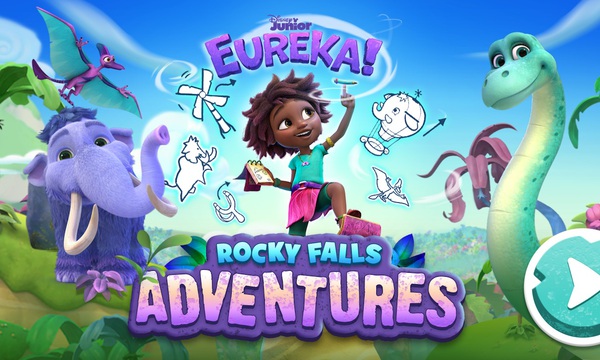 Eureka: Rocky Falls Adventures | Disney Junior | NuMuKi