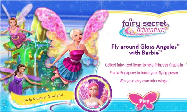 fairy barbie game