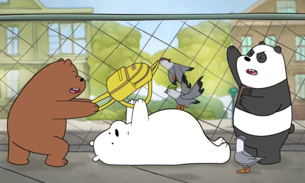 We Bare Bears Feathered Chase Numuki 