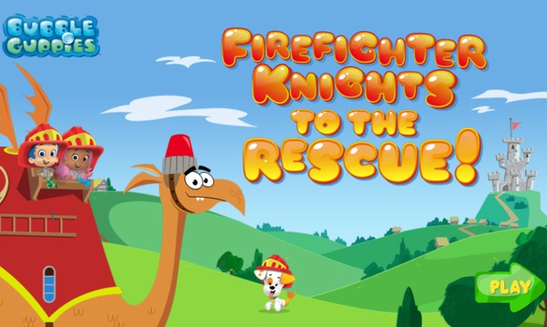 Bubble Guppies: Firefighter Knights To The Rescue | NuMuKi