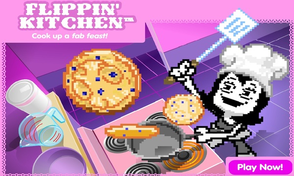 Pixel Chix: Flippin' Kitchen | NuMuKi