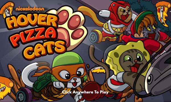 Nickelodeon: Hover Pizza Cats | NuMuKi