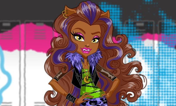 Monster high dress up clawdeen wolf on sale