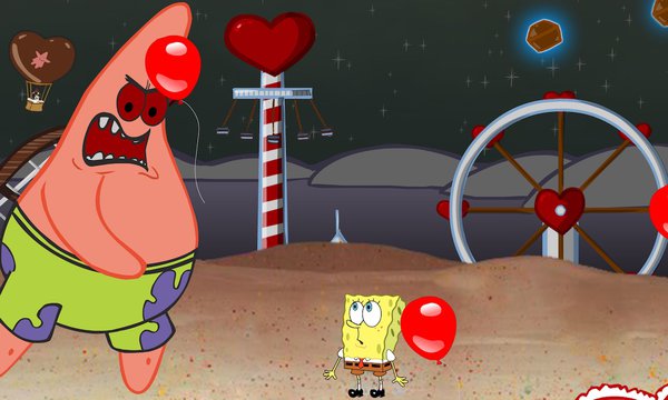 spongebob and patrick in love
