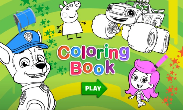Nickelodeon: Coloring Book For KIDS | vlr.eng.br