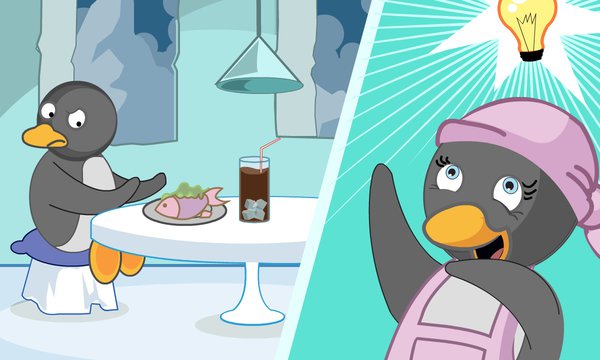 Penguin Diner in 2023  Penguin diner, Penguins, Diner