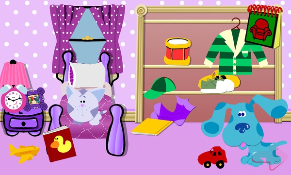 Blue's Room: Polka Dot's Bubble Puzzle