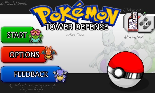 Pokemon Tower Defense