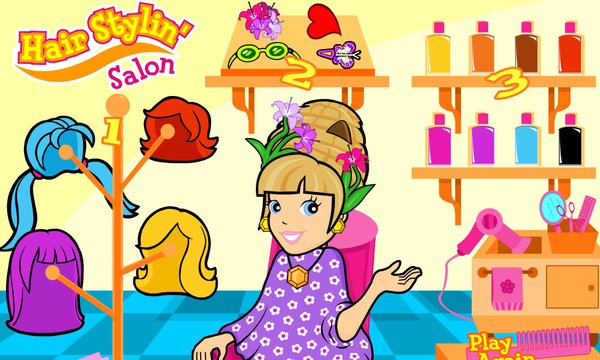 Polly Pocket: Polly's Hair Stylin' Salon