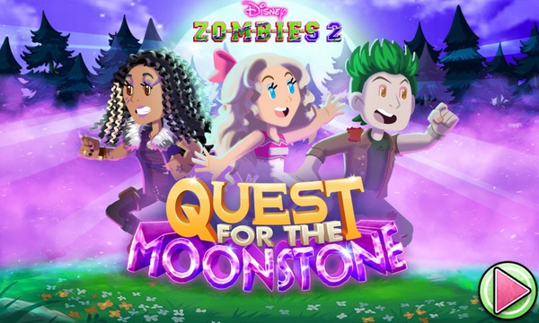 Disney zombies 1 and 2 - online puzzle