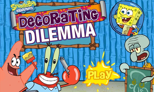 Spongebob Squarepants: Decorating Dilemma 