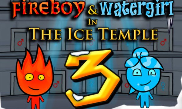 Fireboy and Watergirl 3: Ice Temple - Adventure games 