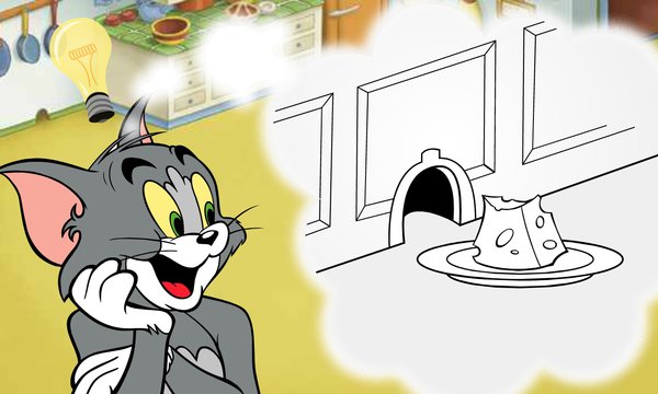 Tom and Jerry in What's The Catch Cartoon Network Online Game