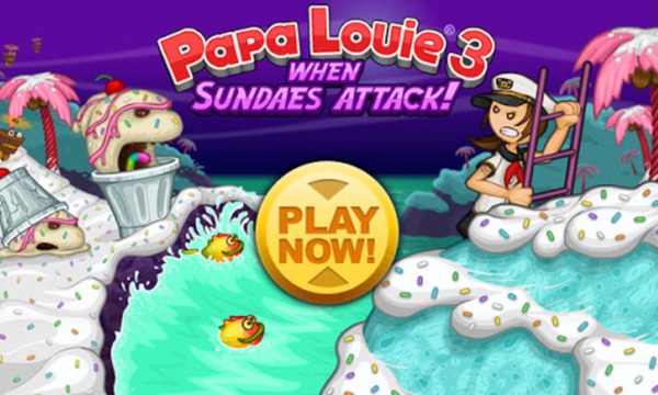Papa Louie 3: When Sundaes Attack - Play Papa Louie 3: When